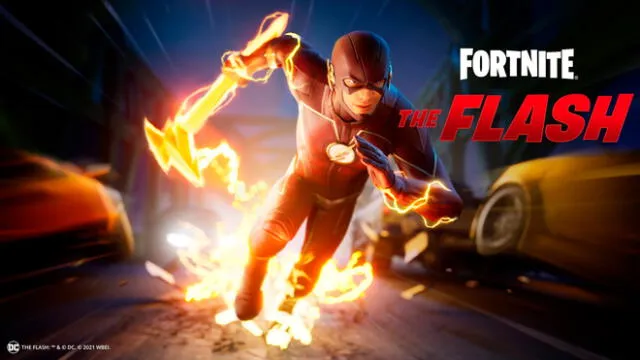 La skin de The Flash está como recompensa en la copa The Flash. Asimismo, también se pondrá a la venta en la tienda del videojuego. Foto: Epic Games