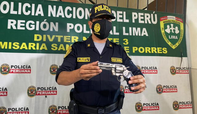 Ladrones amenazaban a sus víctimas para que no opongan resistencia. Foto: Raúl Egúsquiza, URPI GLR