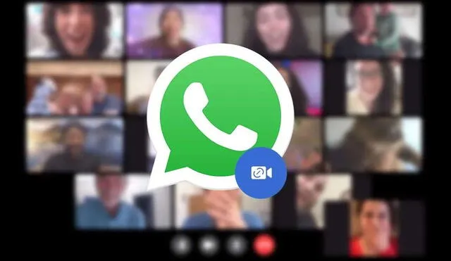 Hasta 50 personas pueden sumarse a la videollamada de WhatsApp Web. Foto: Adlszone