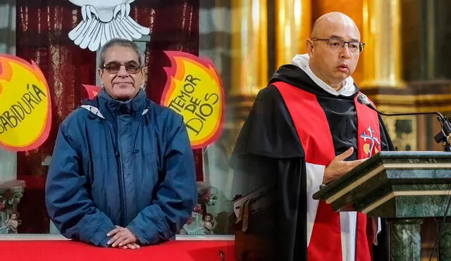 Monseñor Guillermo Cornejo Monzón y Juan Salaverry Villarreal. Foto: Arzobispado de Lima