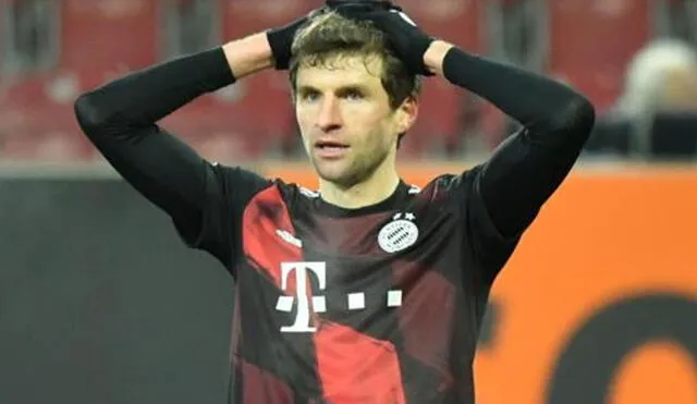Thomas Müller es uno de los referentes en el plantel del Bayern Múnich. Foto: EFE
