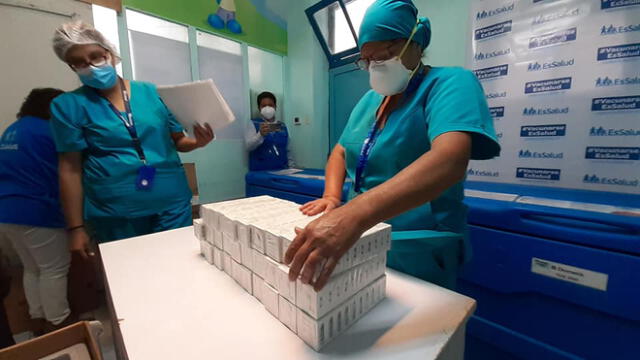 Geresa informó sobre la distribución se realizó hospitales del Minsa, Essalud y clínicas privadas. Foto: Geresa
