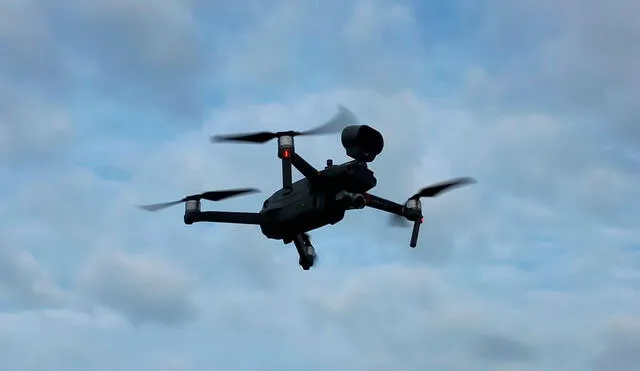 Dron apoyará en seguridad en el distrito de San Isidro. Foto: URPI / GLR