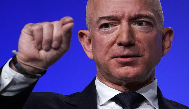 Hasta 189.000 millones de dólares contabiliza Forbes que tiene Jeff Bezos. Foto: AFP