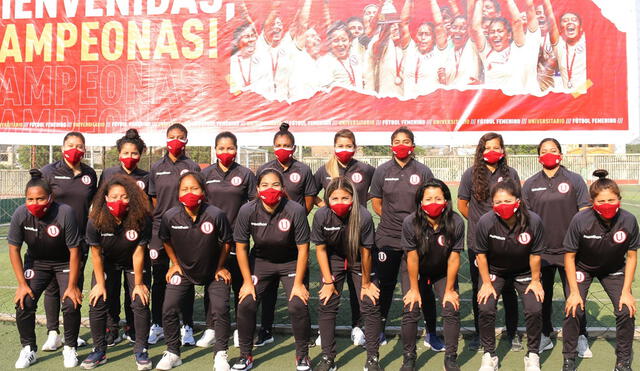 Plantel 2021 de Universitario de Deportes. Foto: Universitario