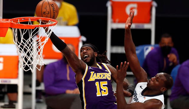 Los Angeles Lakers sacaron una gran ventaja en el tercer cuarto. Foto: EFE