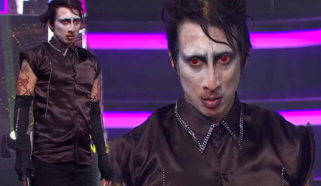 'Marilyn Manson' venció a 'Vicente Fernández'. Foto: captura de Latina