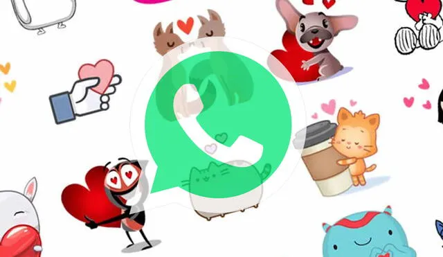 Estos stickers para WhatsApp los puedes descargar desde Google Play. Foto: composición LR