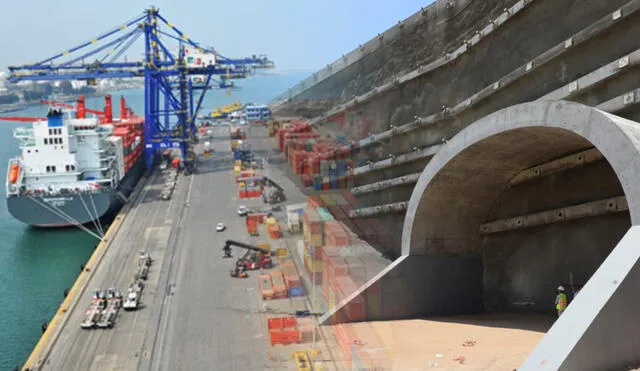 El objetivo será movilizar alrededor de 1.5 millones de TEU por año. Foto: Terminal Portuario de Chancay