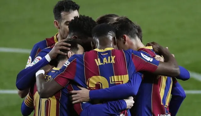Barcelona y Alavés se enfrentaron en el Camp Nou. Foto: EFE
