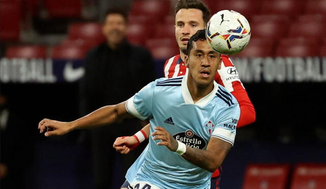 Tapia es el jugador del Celta que más minutos lleva disputados en lo que va de LaLIga. Foto: EFE