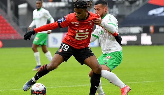 El Saint-Étienne sumó su cuarto partido sin perder en la Ligue 1. Foto: AFP