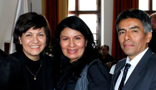 Ana Melva Pérez y algunos integrantes del Comité Gestor de Münich.