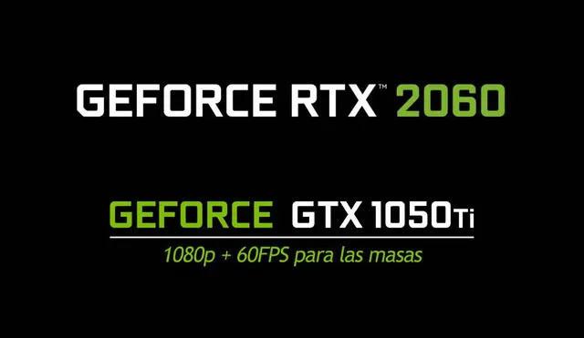 Según Nvidia, la GTX 1050, lanzada en 2016, todavía no ha llegado al fin de su vida comercial. Foto: Nvidia