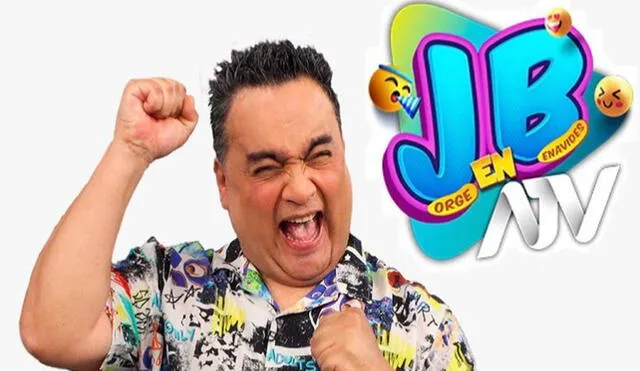 Jorge Benavides festeja que su nuevo programa JB en ATV es el número 1 en rating. Foto: Jorge Benavides/ Instagram