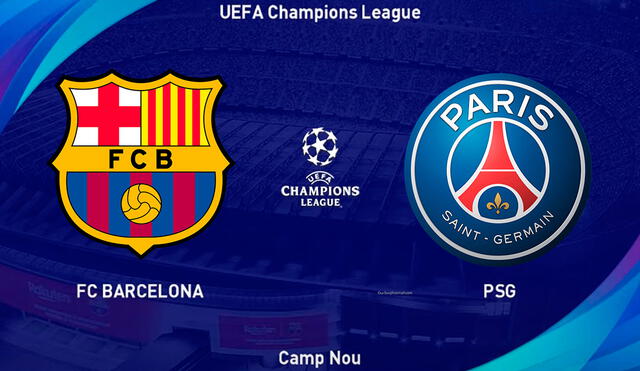 FC Barcelona y PSG juegan este martes por la ida de los octavos de final de la Champions League. Foto: composición de La República