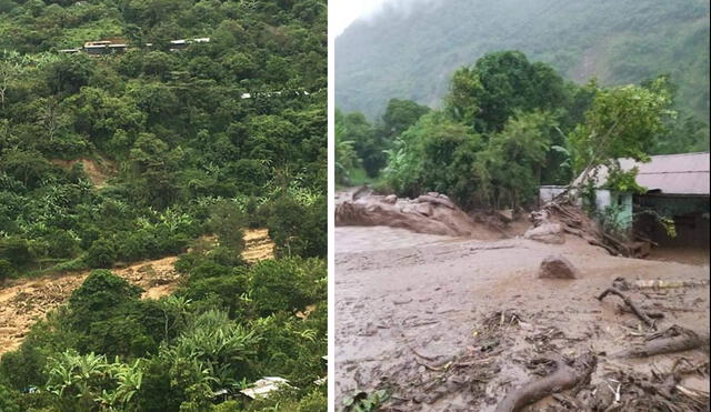 La provincia de La Convención soportó una intensa lluvia que provocó inundaciones y huaicos en varias localidades. Foto: Ludgardo Camargo