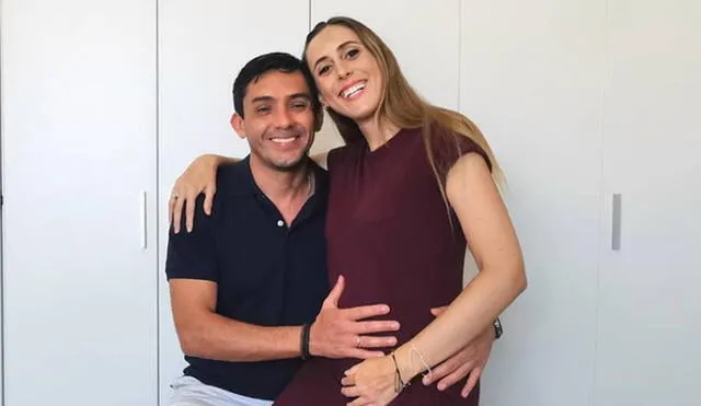 Daniela Camaiora junto a su esposo, a la espera de su futura hija. Foto: Daniela Camaiora/ Instagram