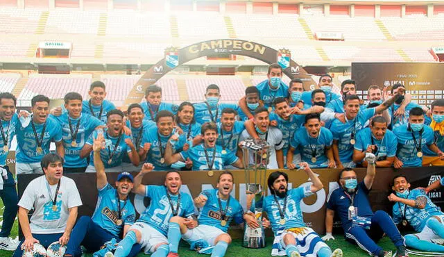 Sporting Cristal alcanzó el título 20 tras vencer a Universitario. Foto: Liga 1