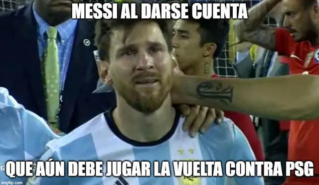 Lionel Messi marcó un gol para su equipo, pero no fue suficiente. Foto: difusión