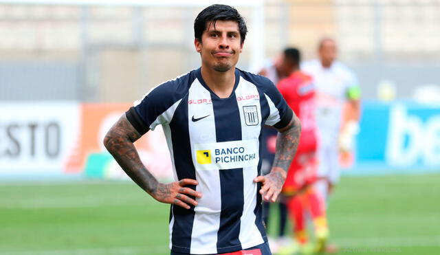 Patricio Rubio marcó seis goles en Alianza Lima. Foto: FPF