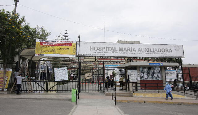Hospital María Auxiliadora tiene un colapso de pacientes con el nuevo coronavirus en esta segunda ola. Foto: La República