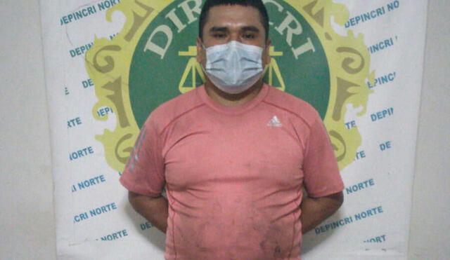 El “Chicanero” opuso tenaz resistencia a su captura tras recoger un cupo. Foto: PNP