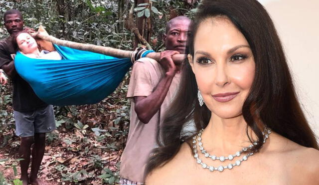 Ashley Judd agradeció que la hayan auxiliado. Foto: Ashley Judd/Instagram, AFP