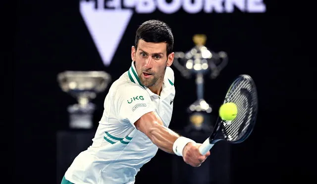 Djokovic es el máximo ganador del Abierto de Australia. Foto: EFE