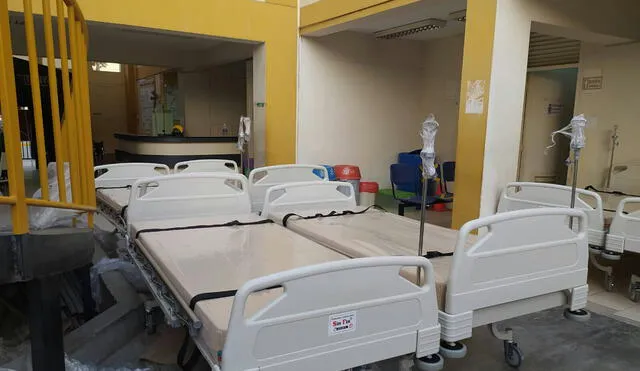 Hospital de Laredo adquirió 20 camas clínicas para adultos. Foto: GRLL