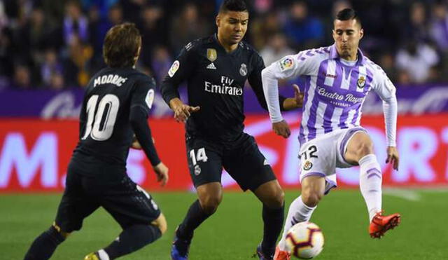 Real Madrid y Valladolid se ven las caras en el José Zorrilla por LaLiga. Foto: EFE