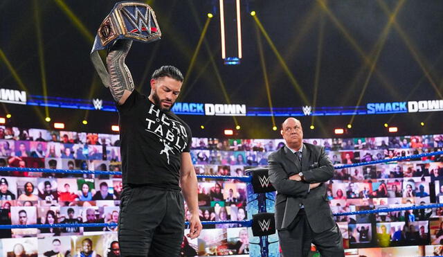 WWE realizó un nuevo episodio de SmackDown desde Florida. Foto WWE