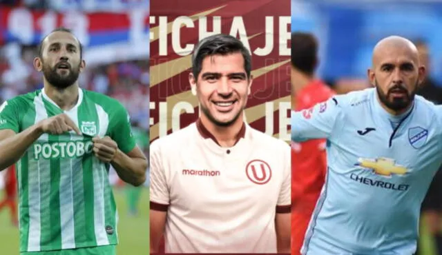 Los tres delanteros firmaron por una temporada con Alianza, Universitario y Cristal. Foto: difusión
