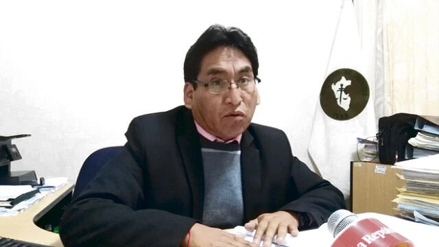 Reynaldo Cuayla Mamani hizo denuncia ante el Ministerio Público. Foto: La República.