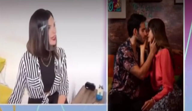 Fiorella Rodríguez lleva un año y siete meses de relación con Jean Pierre Díaz. Foto: captura América TV