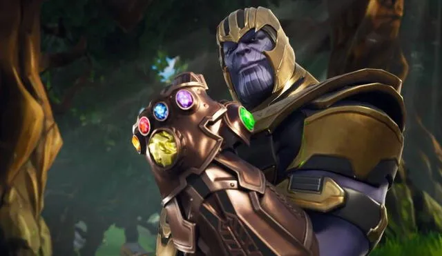Thanos volvería para cerrar la quinta temporada de Fortnite. Foto: Epic Games