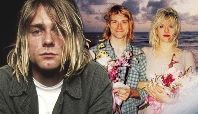 Kurt Cobain y Courtney Love se casaron el 24 de febrero de 1992. Foto: Instagram / Courtney Love