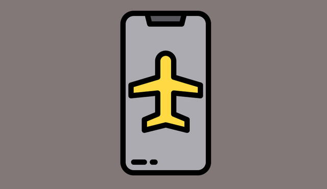 El modo avión desconecta todas las conexiones inalámbricas del dispositivo. Foto: composición LR