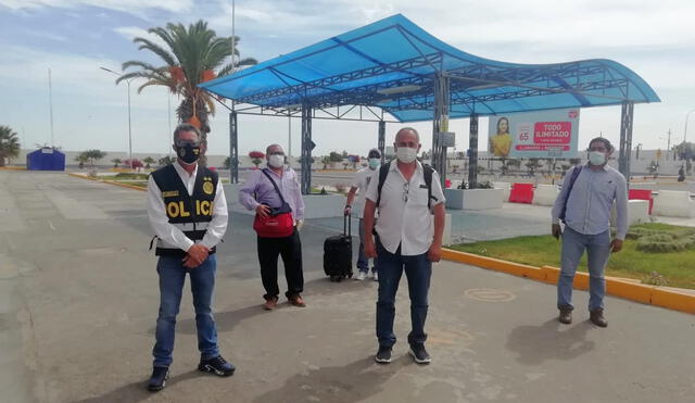 Agentes de la Inspectoría iniciaron investigaciones del caso en Tacna. Foto: PNP