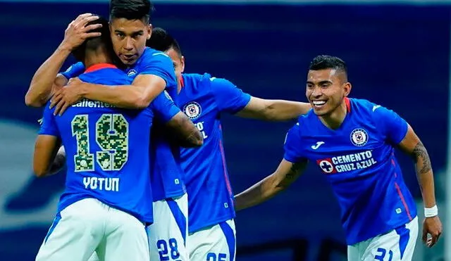 Con participación de Yoshimar Yotún desde el minuto 61, Cruz Azul obtuvo su quinta victoria consecutiva por el Clausura de Liga MX 2021. Foto: AFP
