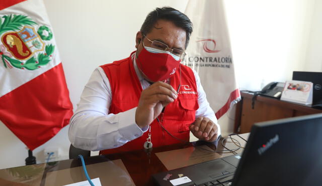 David Quiroga, gerente de control regional, dijo que la comuna de Trujillo fue la más quejada. Foto: CGR