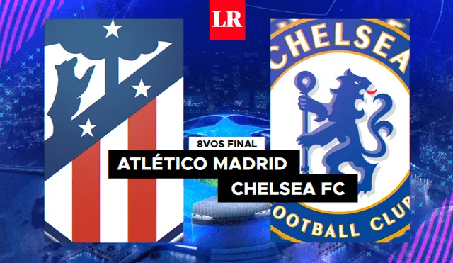 Atlético de Madrid enfrenta a Chelsea por la Champions League. Foto: Composición Gerson Cardoso/La República