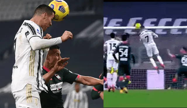 Cristiano Ronaldo lleva 18 goles con la Juventus en la presente temporada de la Serie A. Foto: composición de La República