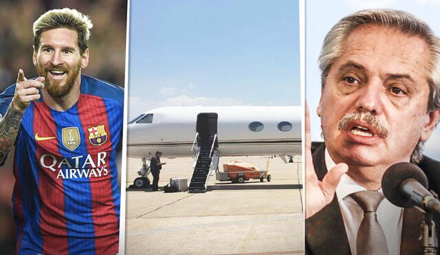 El avión del jugador del FC Barcelona tiene un valor de 15 millones de dólares y fue comprado en 2018. Foto: composición LR / AFP y EFE