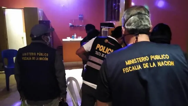 Policía y personal de Ministerio Público intervino 7 bares en Chala. Foto: Fiscalía Arequipa