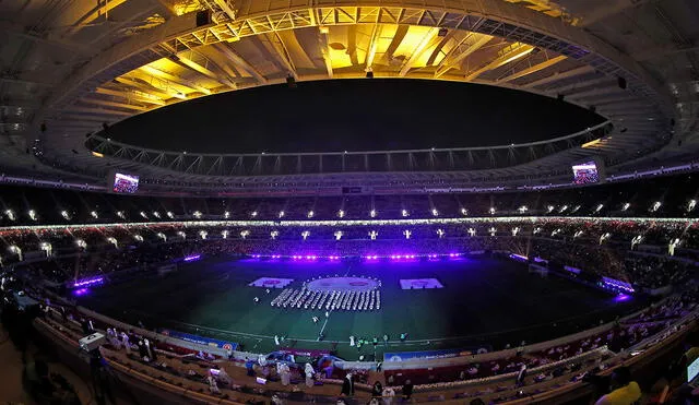 En diciembre pasado Qatar mostró en una copa local uno de sus estadios nuevos que albergará el Mundial de 2022. Foto: AFP