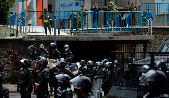 El presidente de Ecuador, Lenín Moreno, ha responsabilizado a las “organizaciones criminales” por estos hechos de violencia. Foto: AFP