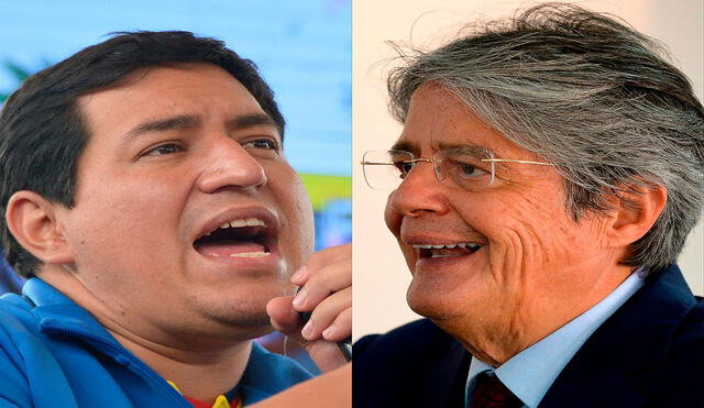 Arauz y Lasso completaron la mayoría de apoyos en las elecciones presidenciales en Ecuador. Ahora se enfrentarán el próximo 11 de abril. Foto: AFP