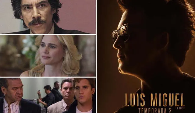 El próximo 18 de abril llega la temporada 2 de Luis Miguel. Foto: composición/Netflix