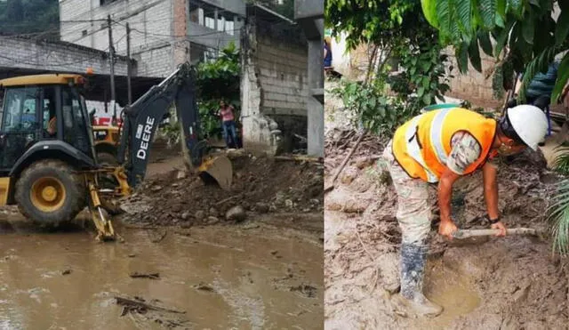 Se activaron por lo menos cuatro quebradas en Pampa del Carmen, Reiter, Garú y Río del Toro que dejaron a varias casas bajo el lodo. Foto: Facebook